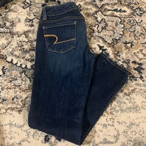 Size 0 American Eagle blue jeans